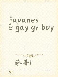 japanese gay gv boy