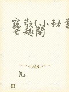 窃欢(小秘书)笔趣阁封面