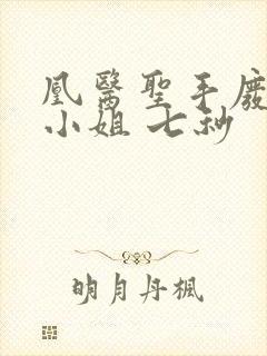 凰医圣手废材九小姐 七秒