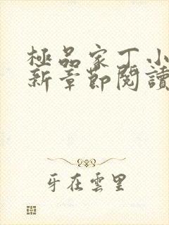 极品家丁小说最新章节阅读