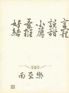 好看小说言情完结推荐甜宠文封面