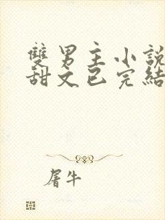 双男主小说推荐甜文已完结娱乐圈