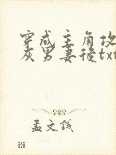 穿成主角攻的炮灰男妻后txt全文