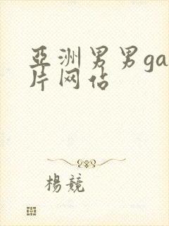 亚洲男男gay片网站