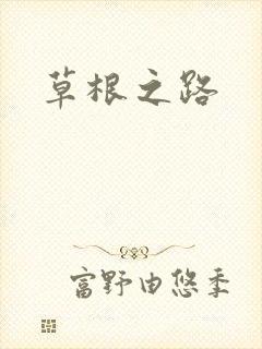 草根之路封面