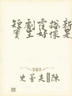 短剧霍总新来的实生好像是你的夫人免费观看封面