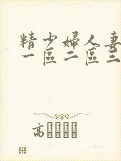 精少妇人妻av一区二区三区