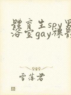 体育生spy男浴室gay裸体洗澡露丁丁
