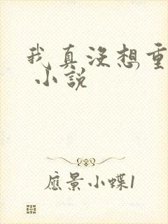 我真没想重生啊 小说