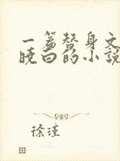 一篇替身文岫青晓白的小说免费阅读封面