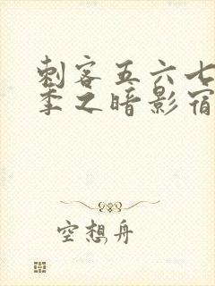 刺客五六七第四季之暗影宿命免费观看