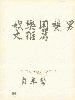 娱乐圈双男主甜文推荐封面