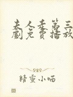 夫人走第三年短剧免费播放封面