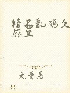 精品乱码久久久麻豆