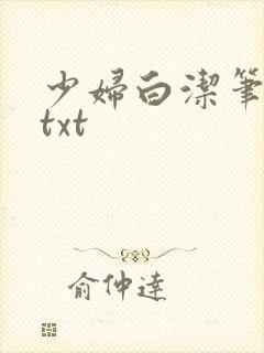 少妇白洁笔趣阁txt