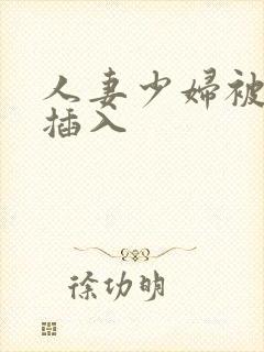 人妻少妇被猛烈插入