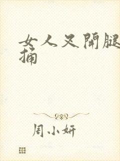 女人叉开腿让人捅封面