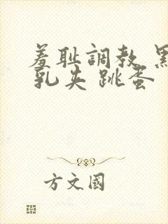 羞耻调教 黑丝 乳夹 跳蛋封面