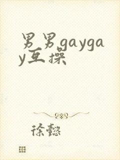 男男gaygay互操封面