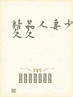 精品人妻少妇久久久