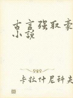 古言强取豪夺的小说封面