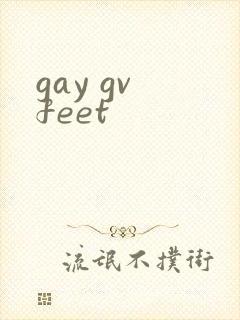 gay gv feet封面