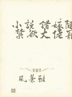 小说 错嫁随军 禁欲大佬宠妻上瘾