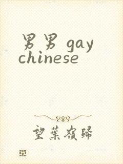 男男 gay chinese封面