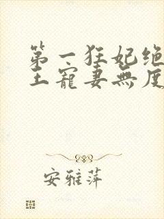 第一狂妃绝色邪王宠妻无度人物