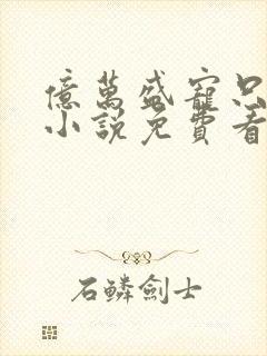 亿万盛宠只为你小说免费看