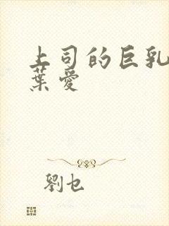 上司的巨乳老婆叶爱