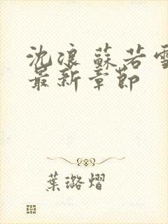 沈浪 苏若雪 最新章节