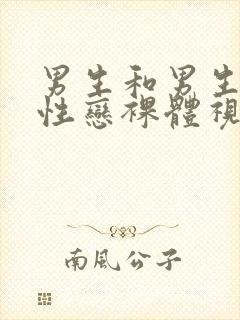 男生和男生的同性恋裸体视频