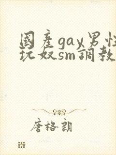 国产gay男性玩奴sm调教
