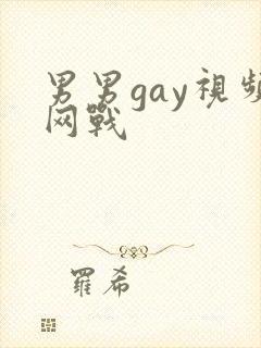 男男gay视频网战