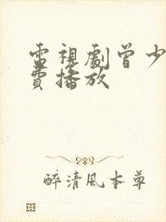 电视剧曾少年免费播放