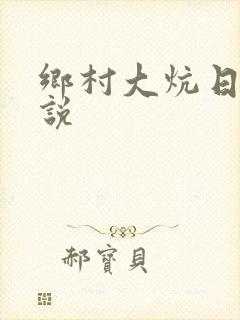 乡村大炕日b小说封面