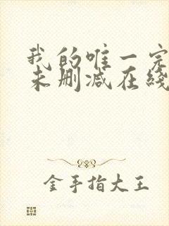 我的唯一完整版未删减在线免费观看封面