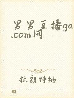 男男直播gay.com网