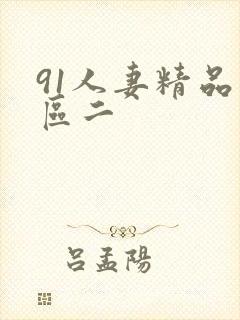 91人妻精品一区二