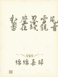 对魔忍雪风篇里番在线观看封面