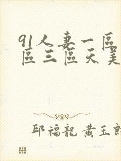 91人妻一区二区三区天美