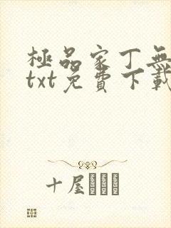 极品家丁无删减txt免费下载封面