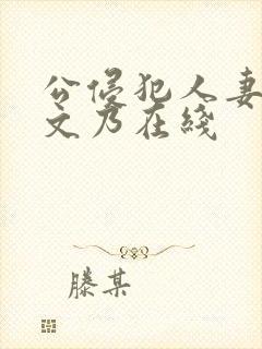 公侵犯人妻沙月文乃在线