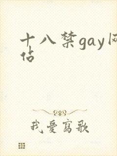 十八禁gay网站封面