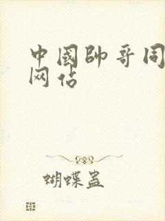 中国帅哥同性恋网站封面