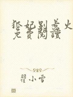 狐妃别惹火全文免费阅读