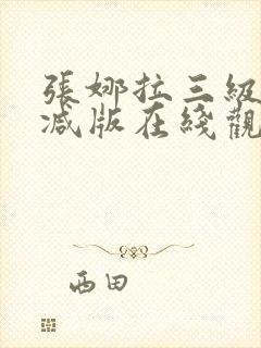 张娜拉三级无删减版在线观看
