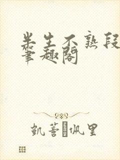 半生不熟段淮岸笔趣阁封面