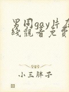 男同gay片在线观看免费封面